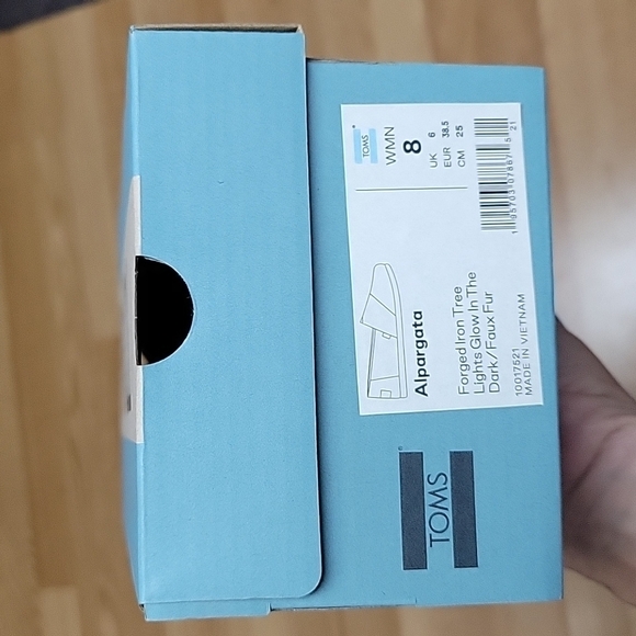 TOMS Alpargata Tree Lights women size 8 glow in the dark - Picture 5 of 9